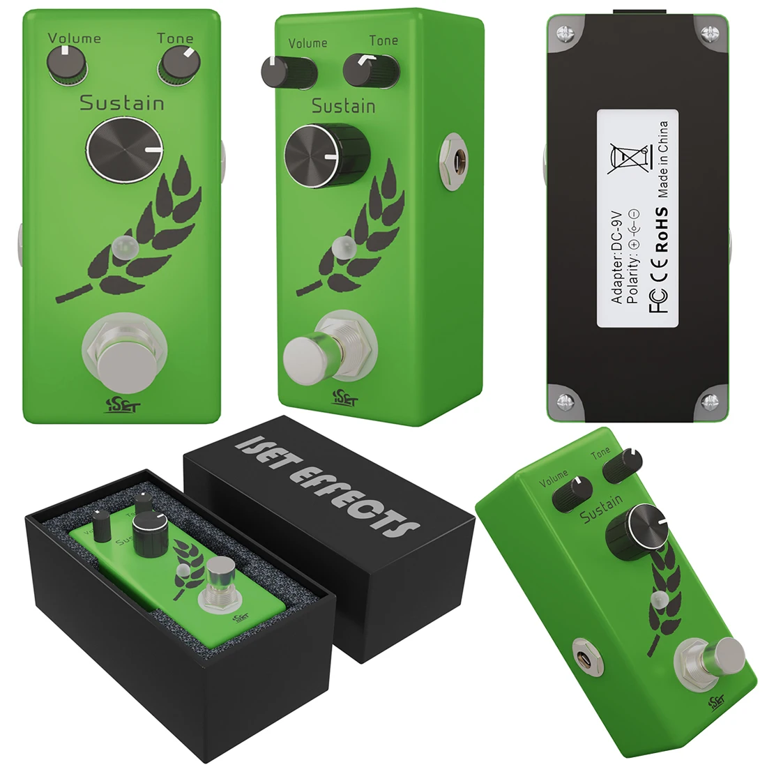 

ISET PD-11 Fuzz Firecream Bigmuff Electric Guitar Effect Pedal Faz Mini Single Pedal for Electric Guitar Bass Guitar Parts