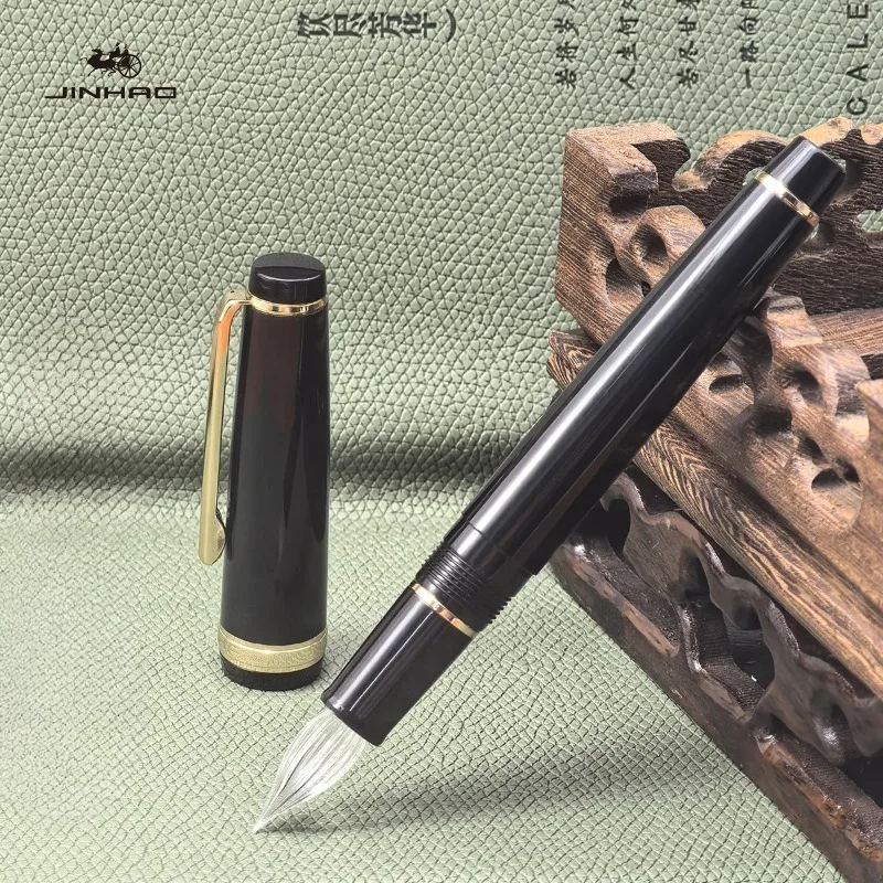 

JINHAO 82 Glass Dip Pen Handcrafted Finely Ground for Calligraphy Smooth Writing Stationery School Office Art Supplies