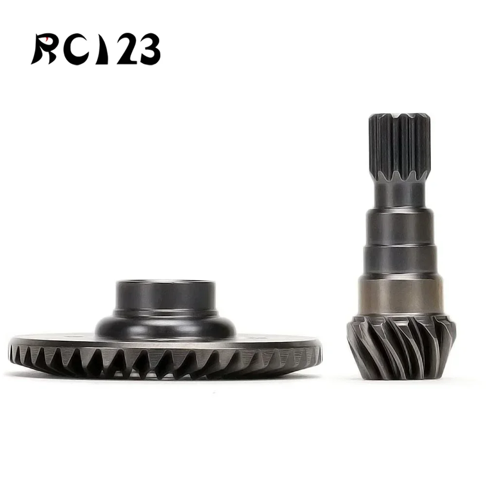 1/5 Front / Rear Hard Chrome Steel Spiral Cut Differential Ring Pinion Gear 7777X 7778X For RC Car Traxxas X-Maxx 6S