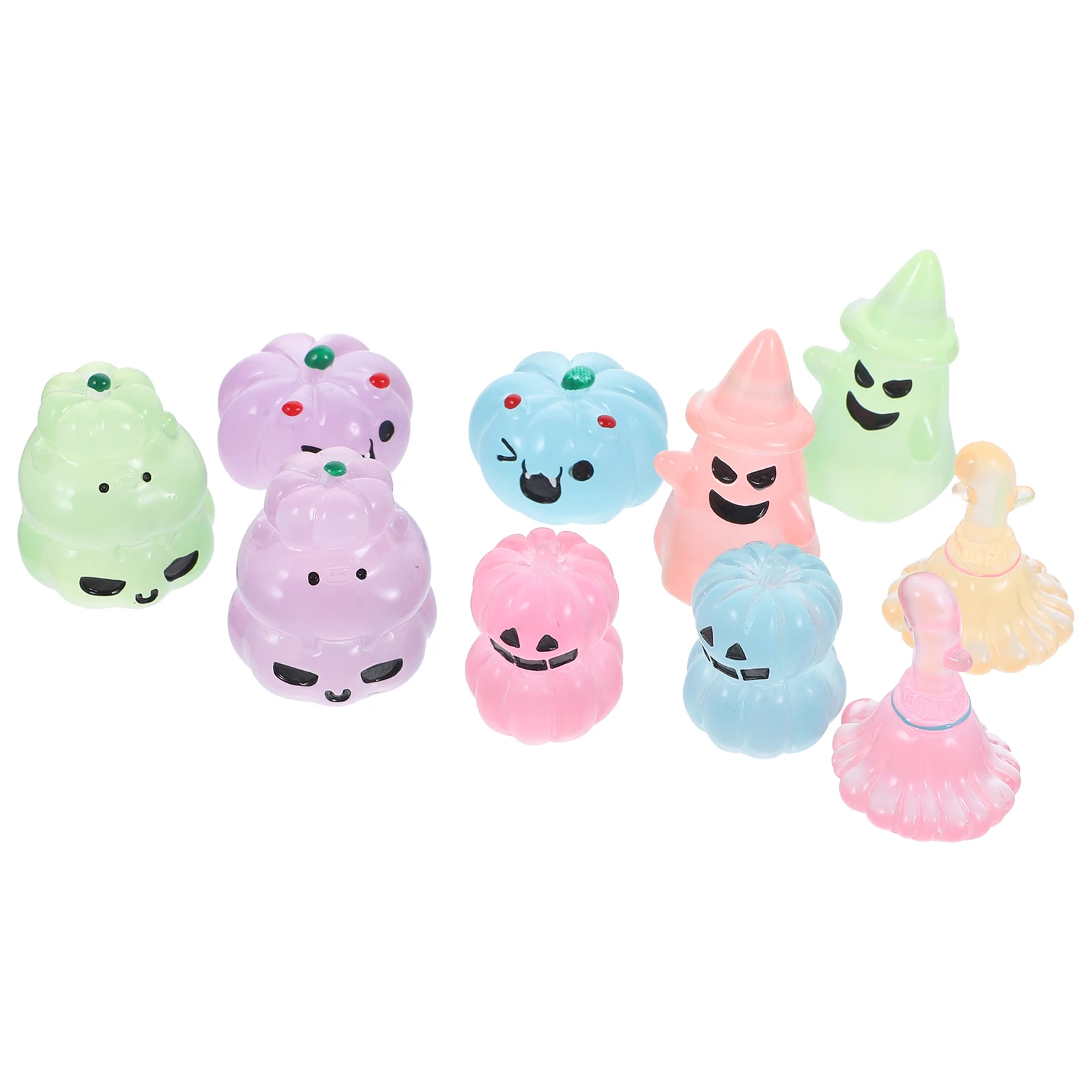 装飾発光装飾品ハロウィンミニチュア屋内ほうき風景置物ミニチュアドールハウス用小さな装飾