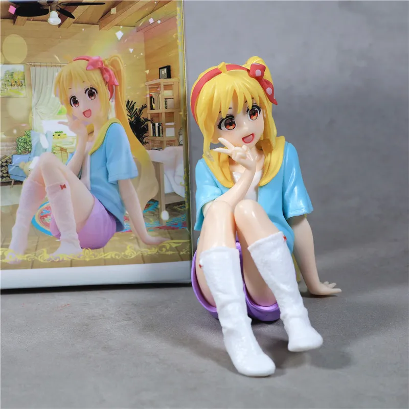 12 cm Bocchi The Rock Anime Figur Ijichi Nijika Umfang Modell Schöne Mädchen Statue Desktop Dekoration Ornamente Geschenke Spielzeug