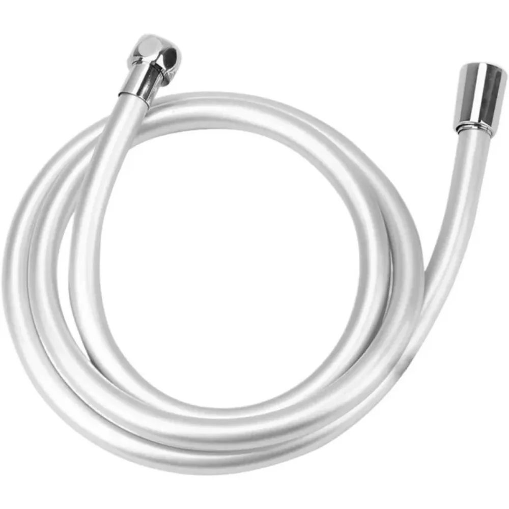 Pvc Pipe 2m/1.5m/1.0m Super Soft Silicone Shower Hose Anti-twist Gun Metal Bathroom Pipe Long Water Pipe High Quality