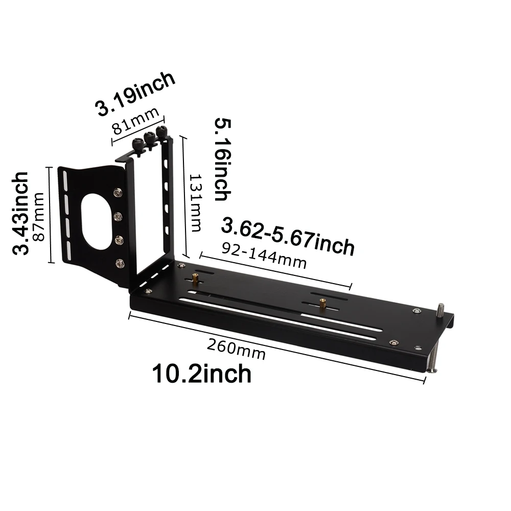Vertical Graphics Card Holder Bracket GPU Mount kickstand/base For -ATX chassis Holder for RTX3060 3070 3090 RX