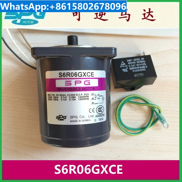 

S6R06GXCE South Korean SPG Motor S6R06GBCE Special Offer S6R06GACE