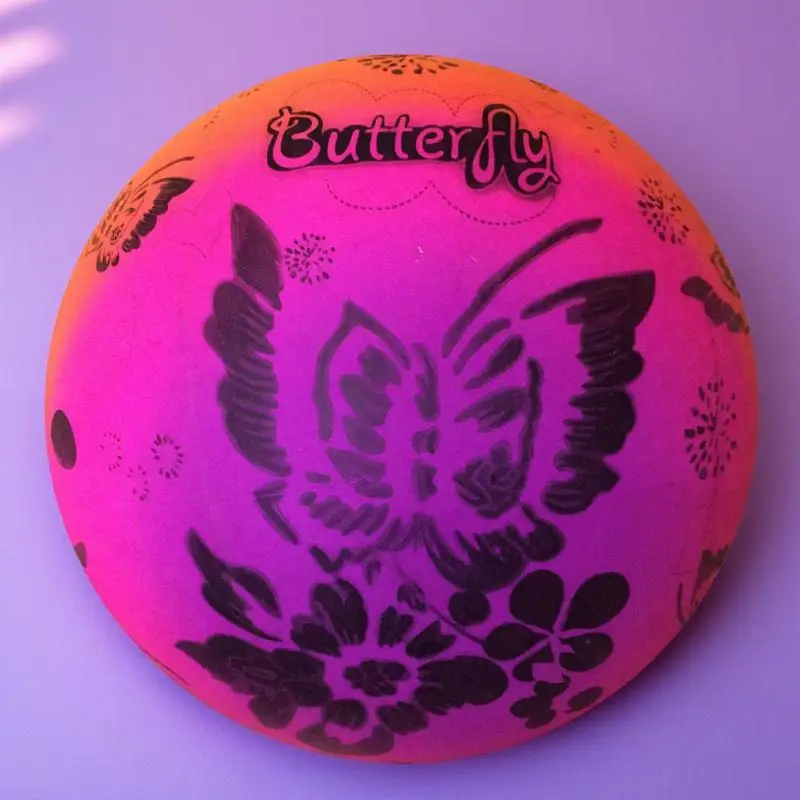 

Rainbow Bright Color Sports Outdoor Activities Play Ball Beach Volley H ball Plastic Ball Confidence Building