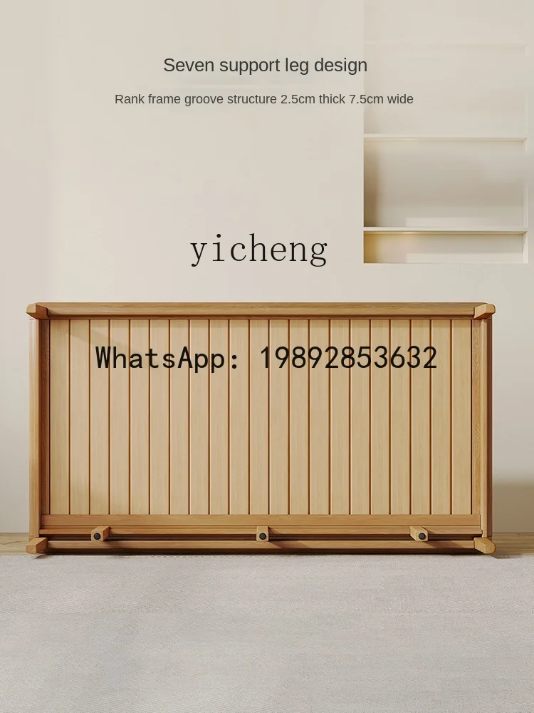 

x9 New Chinese Style Arhat Bed Solid Wood Modern Living Room Small Apartment Rattan Oak Push-Pull Sofa Bed