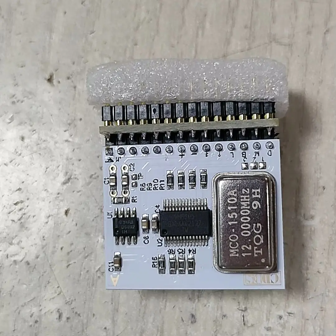 WM8805 Digital Receiving Module, Soft Control I2S Output, Compatible with CS8412, Up to 192K