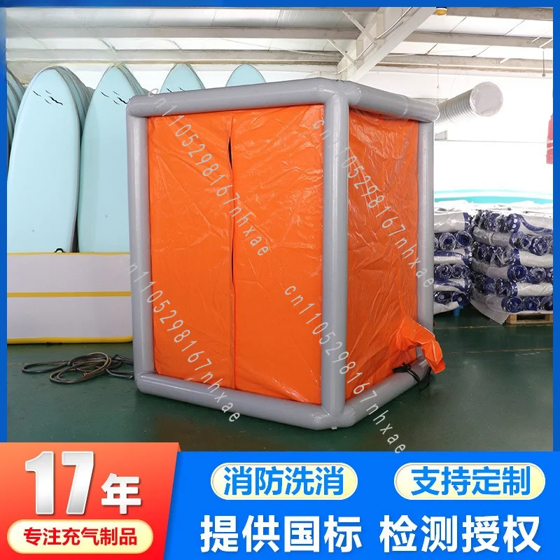 Outdoor Civil Disaster Relief Factory Direct Sales Emergency Medical Camping Disinfection Decontamination Inflatable Tent Large