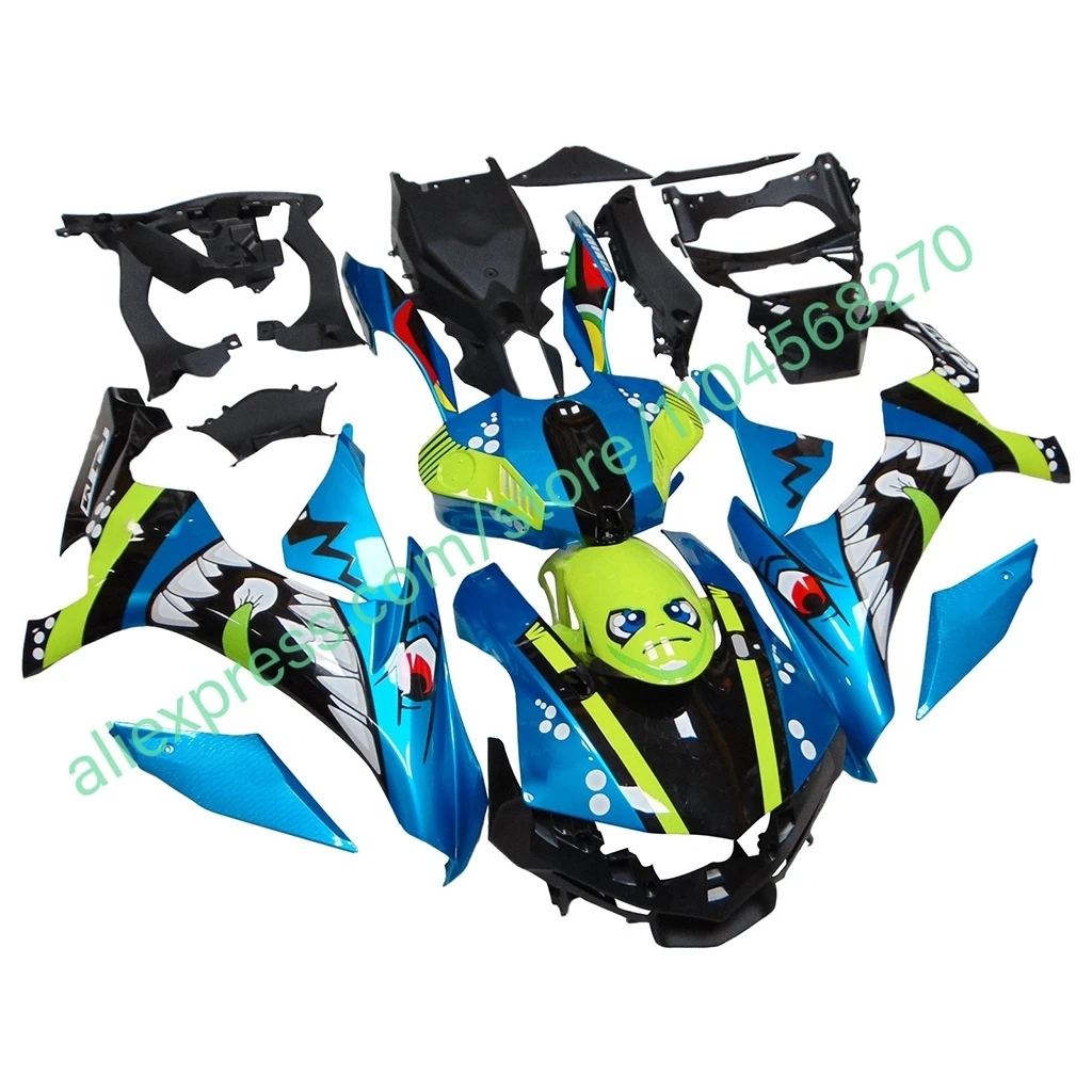 For YAMAHA YZF-R1 2015-2019 Injection Molded Fairing Kit YZF R1 15-19 Color-Matched Motorcycle Panels Fairings
