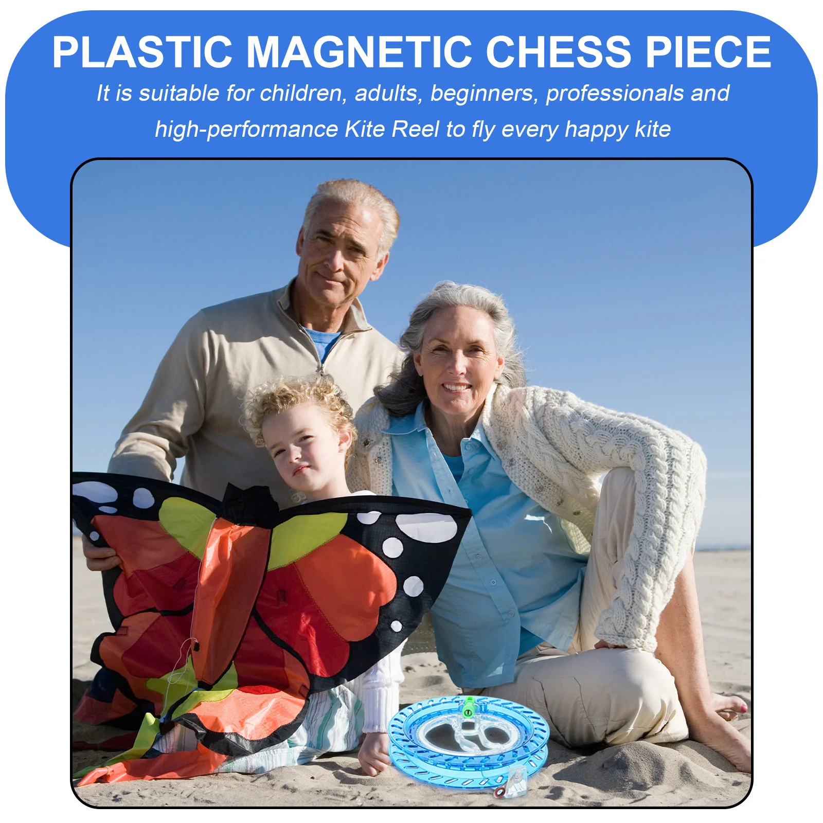 Robuster Drachen-Saitenwickler, Handgriffrolle für hochfliegende Drachen, tragbares Outdoor-Flugzubehör, robust, schlagfest