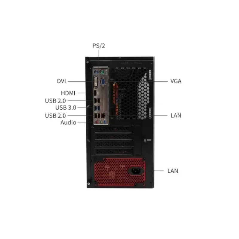 Supporto per giocatori per PC desktop Computer da gioco Intel I3