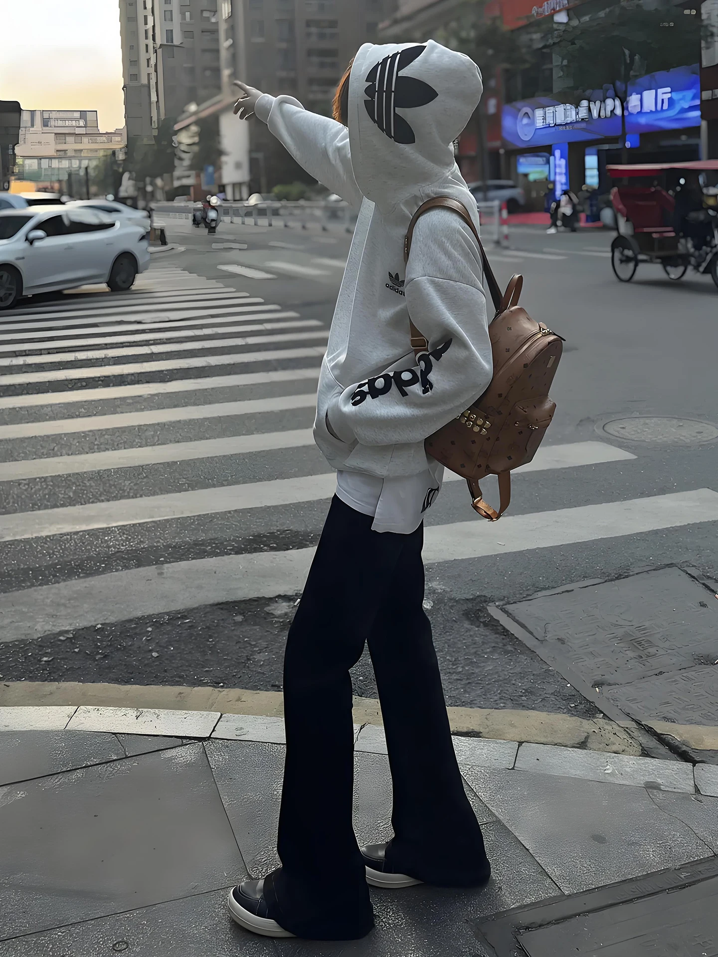 

Мужские зимние джинсы Bla Fce с подкладкой, прямого кроя, в американском стиле High Street, с эффектом расклешенных брюк (Bootcut), длинные