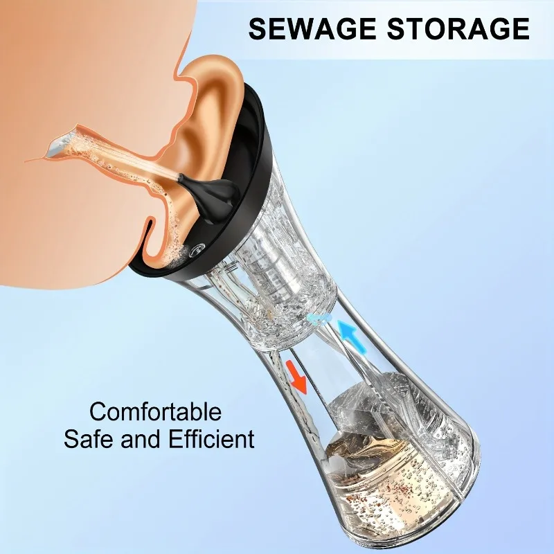 

Electric Ear Wax Removal System Water Powered Ear Cleaning
