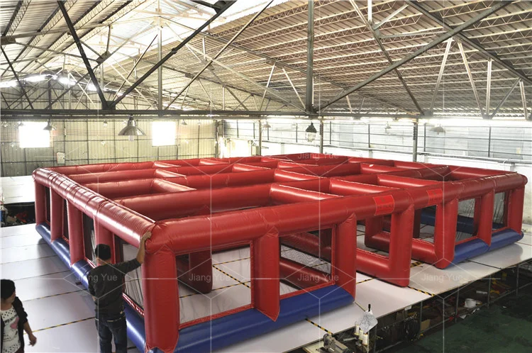 Labirinto gonfiabile divertente dell'arena del labirinto laser gonfiabile del gioco di sport commerciale più venduto in vendita