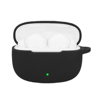 Silicone Earphone Protective Covers with Keychain For 1MORE TWS Earphone Q21 Headset Earphone Protective Case