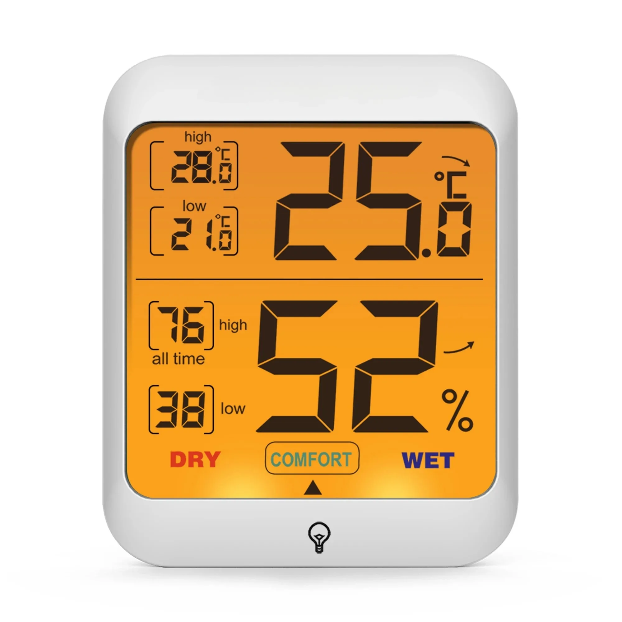 ThermoPro TP53 Digital Indoor Room Backlight Thermometer Hygrometer Temperature For Home