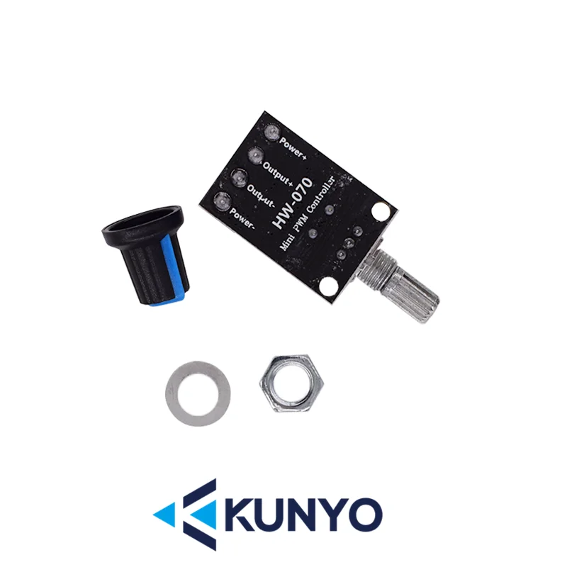 PWM DC motor governor 5V-16V12V speed control switch 10A LED dimming speed control module