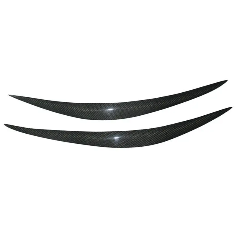 

AC54-Real Carbon Fiber Eyelids Eyebrows Lids Headlight Trim Cover For Infiniti FX35 FX37 QX70 FX50 2009-2013