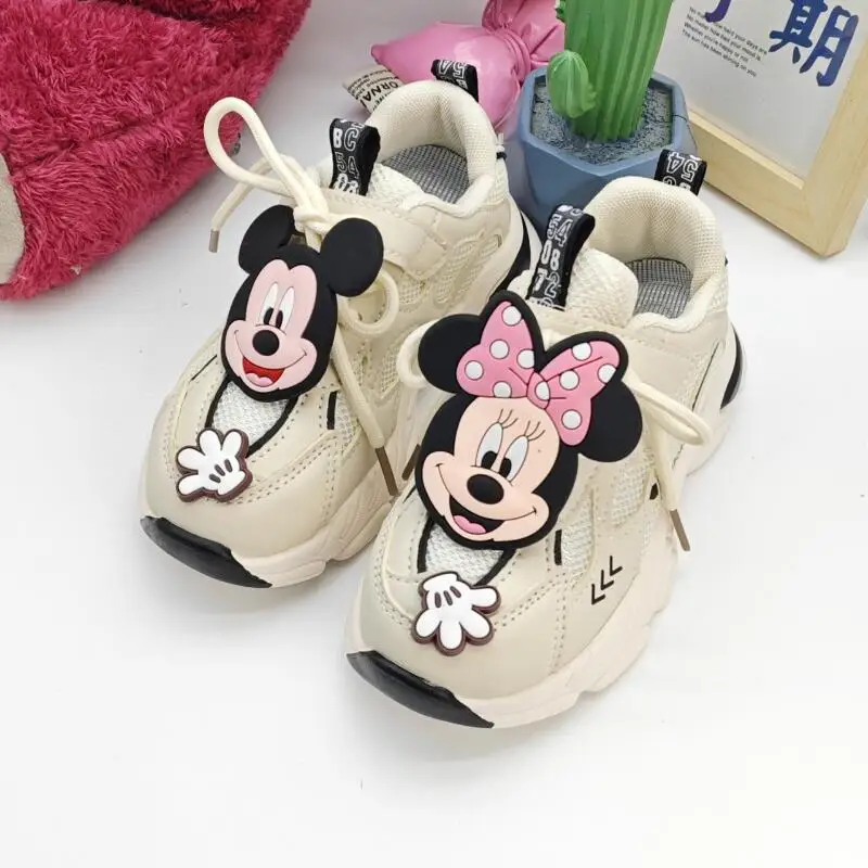 

Cartoon Anime Student Shoes Teenagers' Double Net Sports Shoes Children's Lightweight Casual Shoes Comfortable Running Shoes