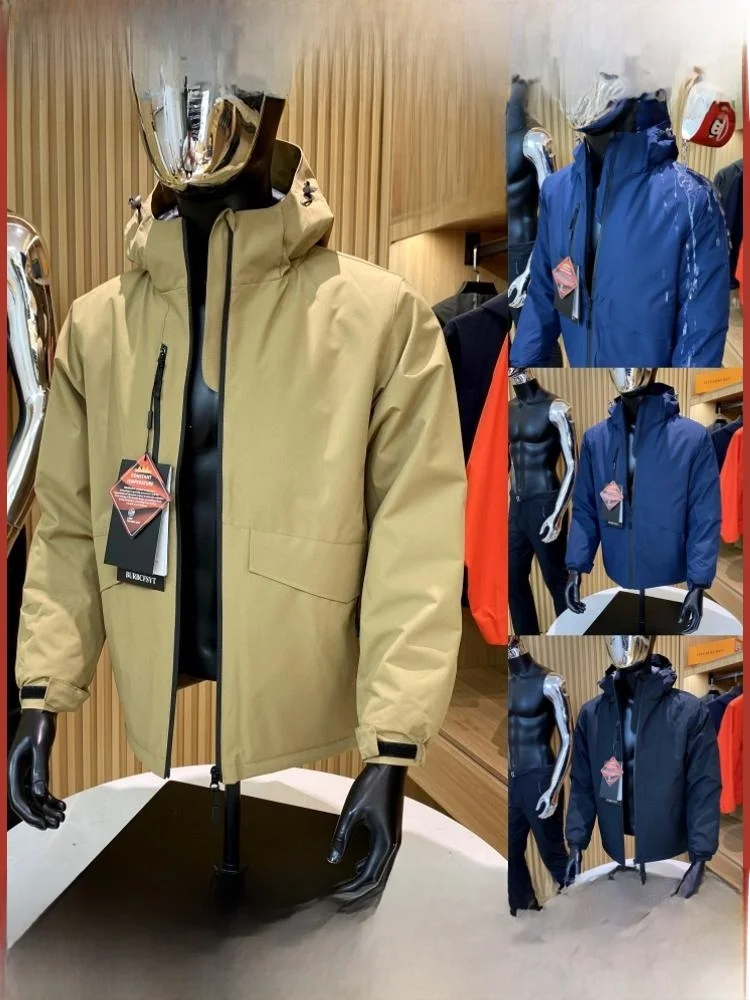 

Premium Men's Outdoor Climbing Suit Windproof Waterproof Fce Jaet Cotton Coat Autumn Winter High Quali Durable Gear