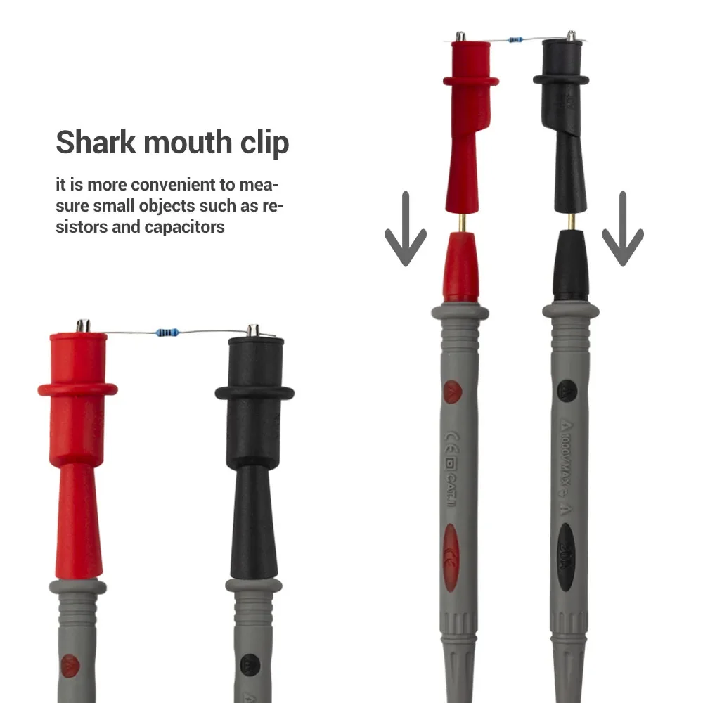 20A Multimeter probes replaceable needles test leads kit probe for digital multimeter cable feeler for FLUKE for Vichy wire tips