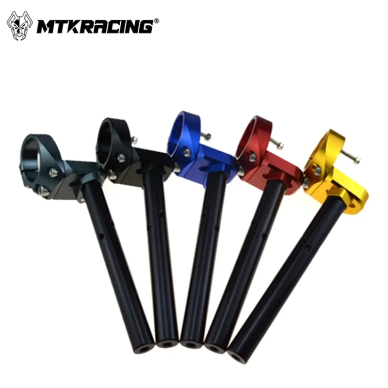 MTKRACING For YAMAHA YZF-R3 YZF-R25 2018-2024 Motorcycle Adjustable Clip On Fork Separate Handle Bar