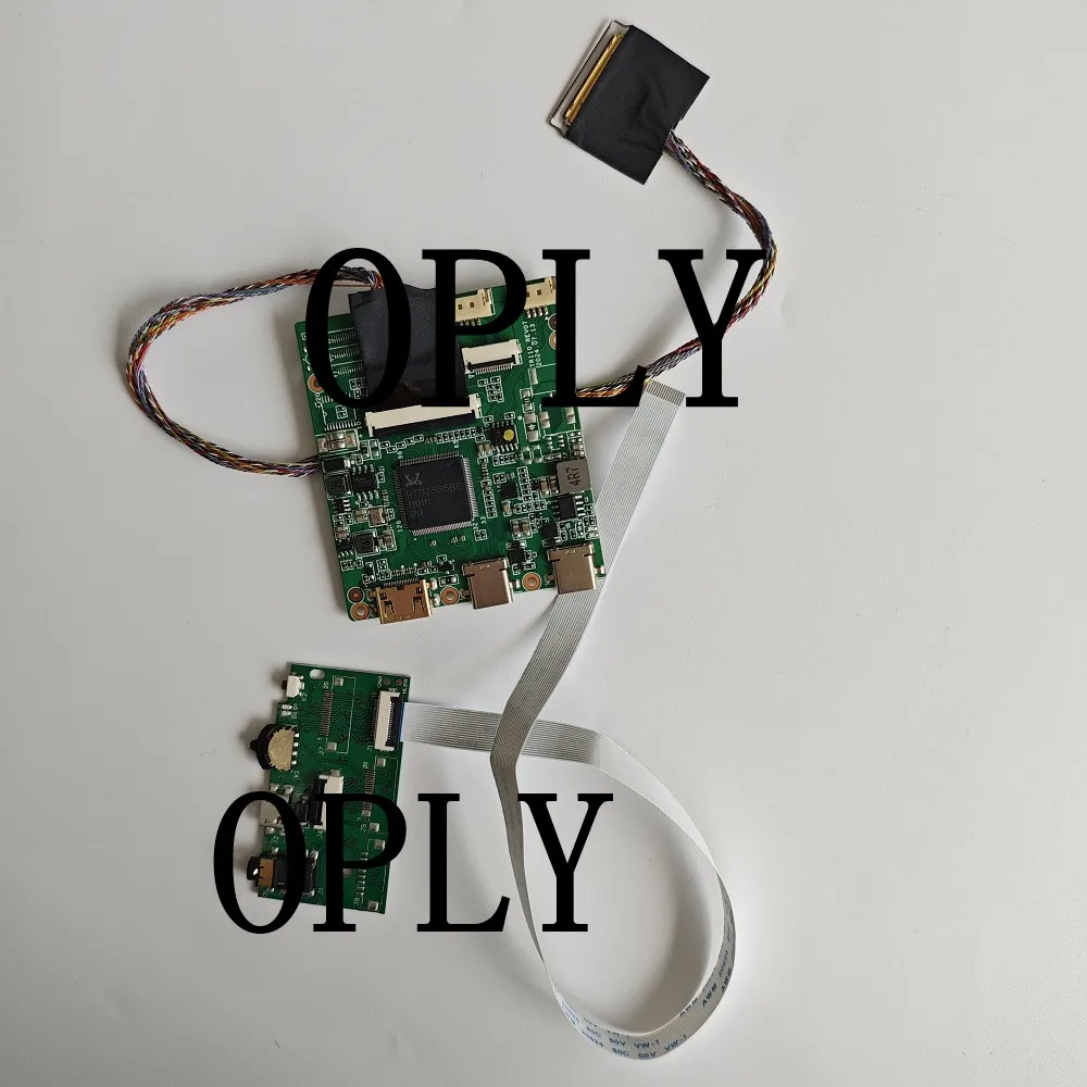 

Плата управления 2 TYPE-C MINI HDMI-совместимая для LTN154BT02 LTN154BT08-U09 15,4-дюймовый экран монитора ЖК-светодиодная панель комплект LVDS 1440X900