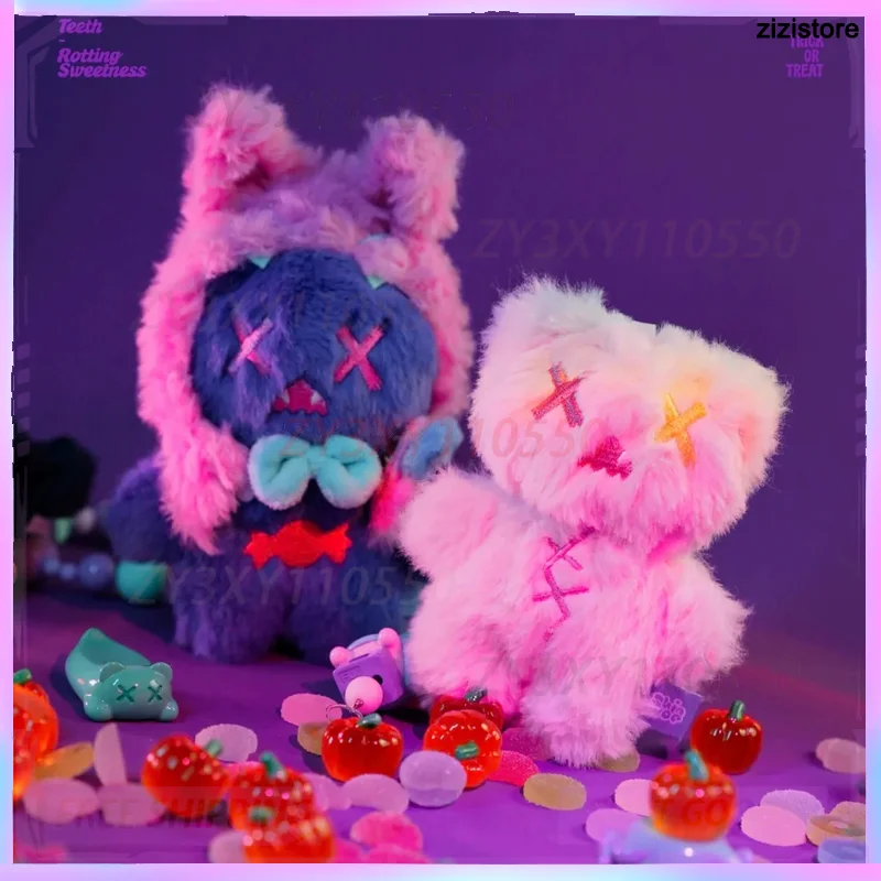 Buscando Shinwoo Vampire Candy Shop Series caja ciega de vinilo figura de acción de Anime Kawaii muñeca coleccionable regalo sorpresa de Halloween