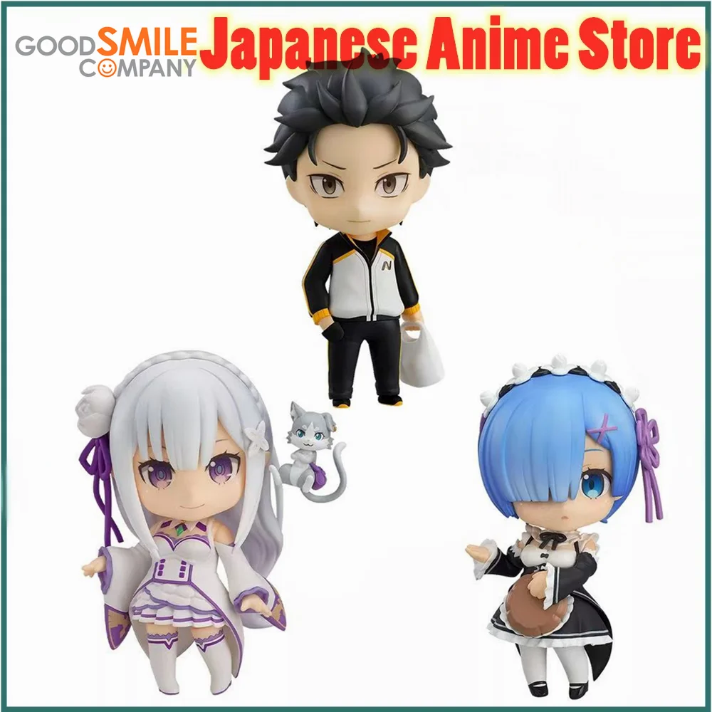 

Оригинальный BANDAI 751 663 Re:ZERO-Starting Life in Another World Emilia Rem Subaru 1251, аниме-фигурка, экшн-фигурка, игрушки из ПВХ