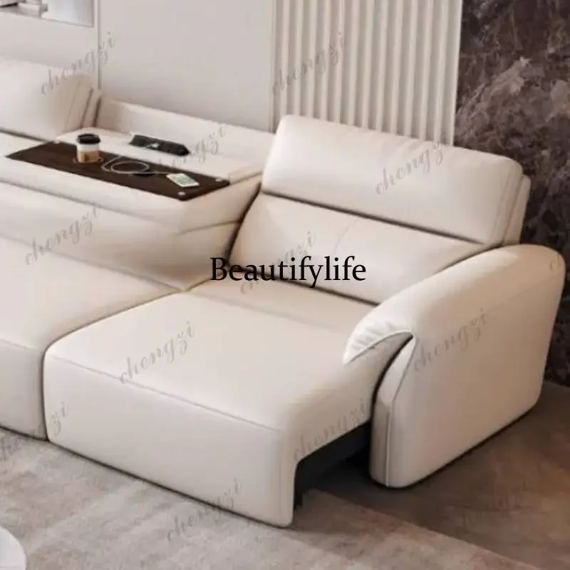 01A Electric Sofas Foldable European Relax Lounges Living Room Sofas Massage White High Canape Lit Furniture For Home view 6