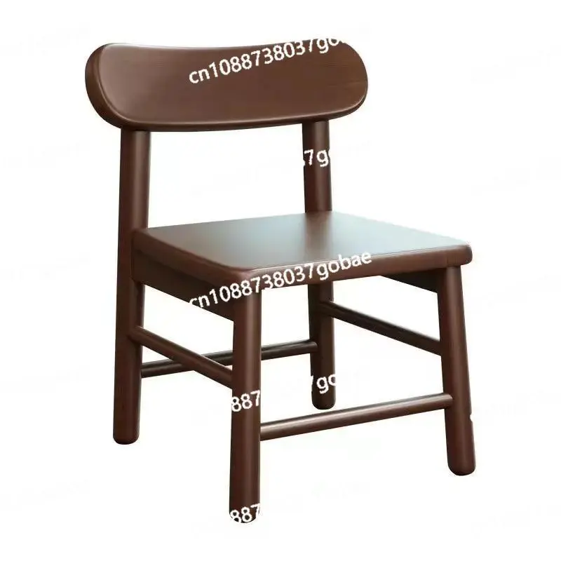 

Стул со спинкой из массива дерева, домашний противоскользящий