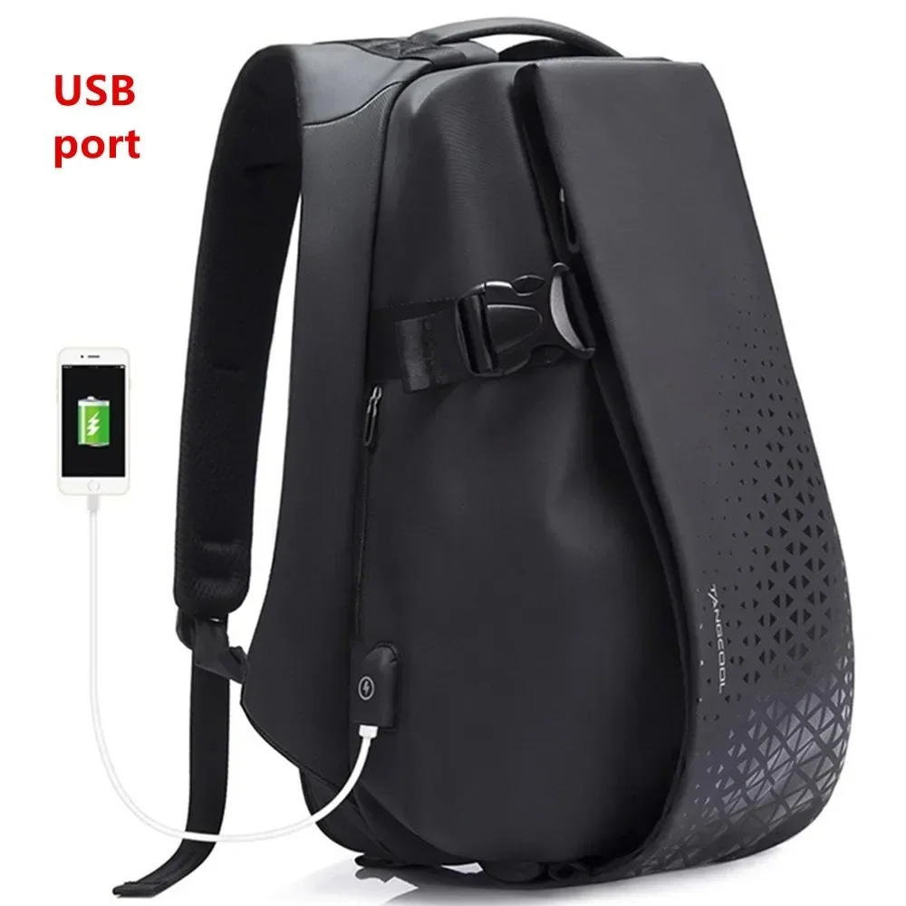 

Men's 15.6 17.3 Inch Laptop Backpack Multifunction USB Charging Port Men Teenager School Bag Fashion Male Sports Travel Mochila