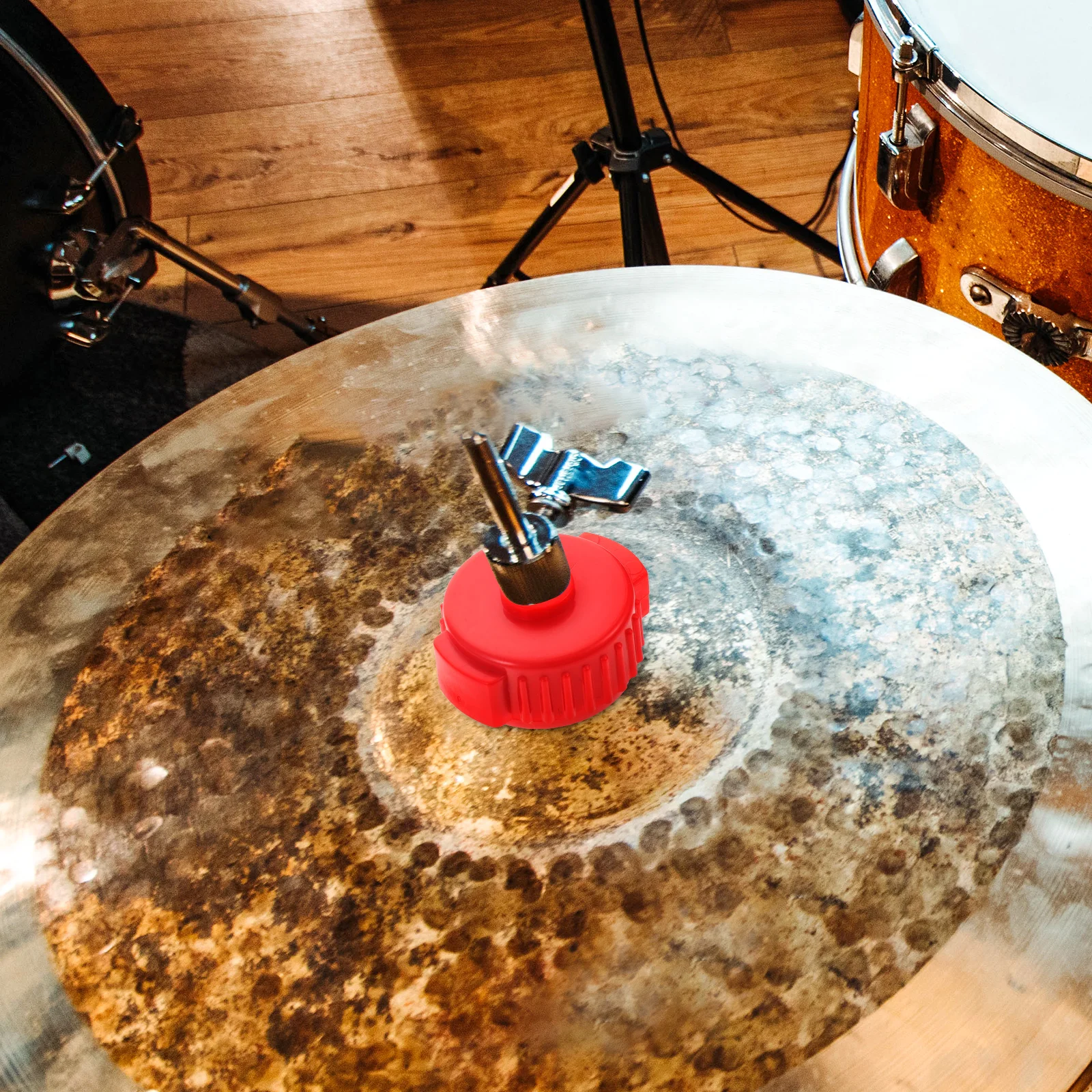 

Quick Release Hat Plastic Cymbal Cap Nut Nuts Drum Accessories and Parts Cymbals
