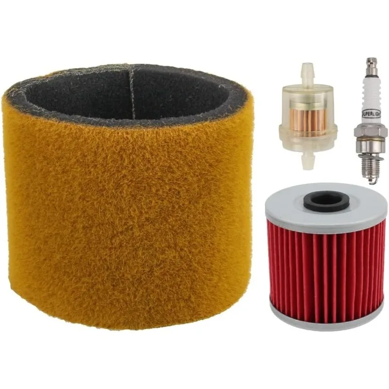 11013-1275 Air Filter Oil Spark Plug Replacement for 11013-1275 Fit Replacement for Kawasaki KLF220 KLF250 KLF300 Bayou 220 250