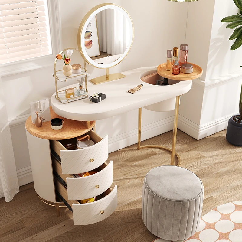 Practical dressing table Multifunctional dressing table Small apartment bedroom table