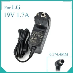 Wtyczka UE 19V 1.7a ładowarka do LG ścienna adaptera zasilanie prądem zmiennym ADS-40FSG-19 zasilacza 19032GPG-1 EAY62790006