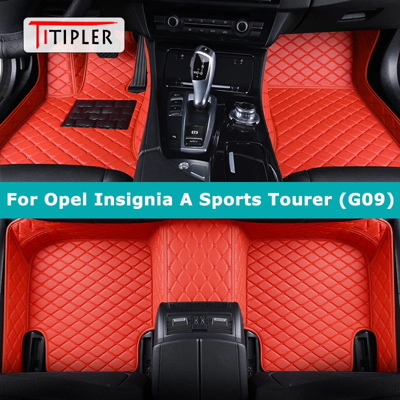 TITIPLER Custom Car Floor Mats For Opel Insignia A Sports Tourer (G09) Auto Carpets Foot Coche Accessorie