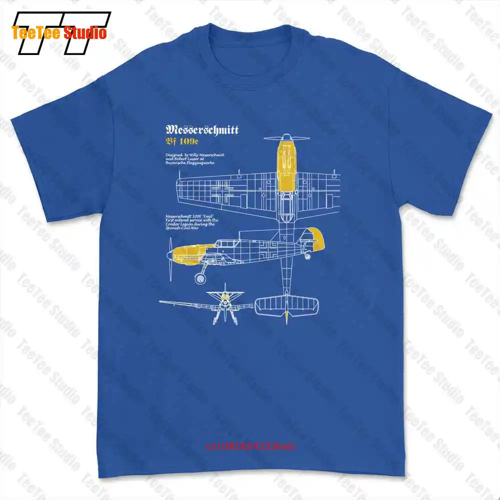 Flyingraphics Aviation Themed Messerschmitt Bf109 T-shirt Tee EYAF