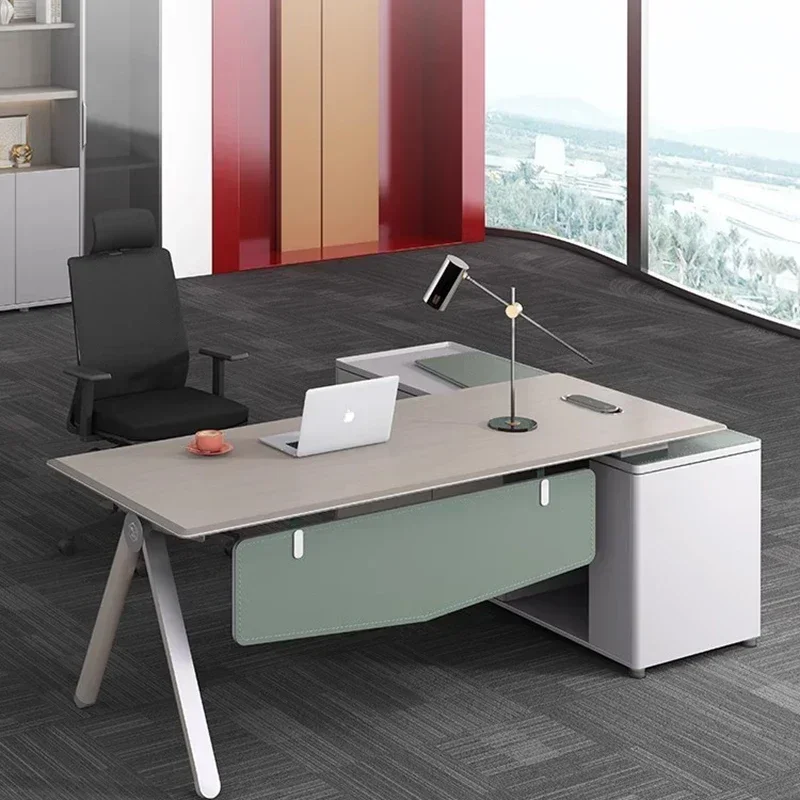 

Executive Computer Corner Desk Study Small Work Modern Reception Desks Kawaii Student Mesa Plegables Portátil Office Furniture