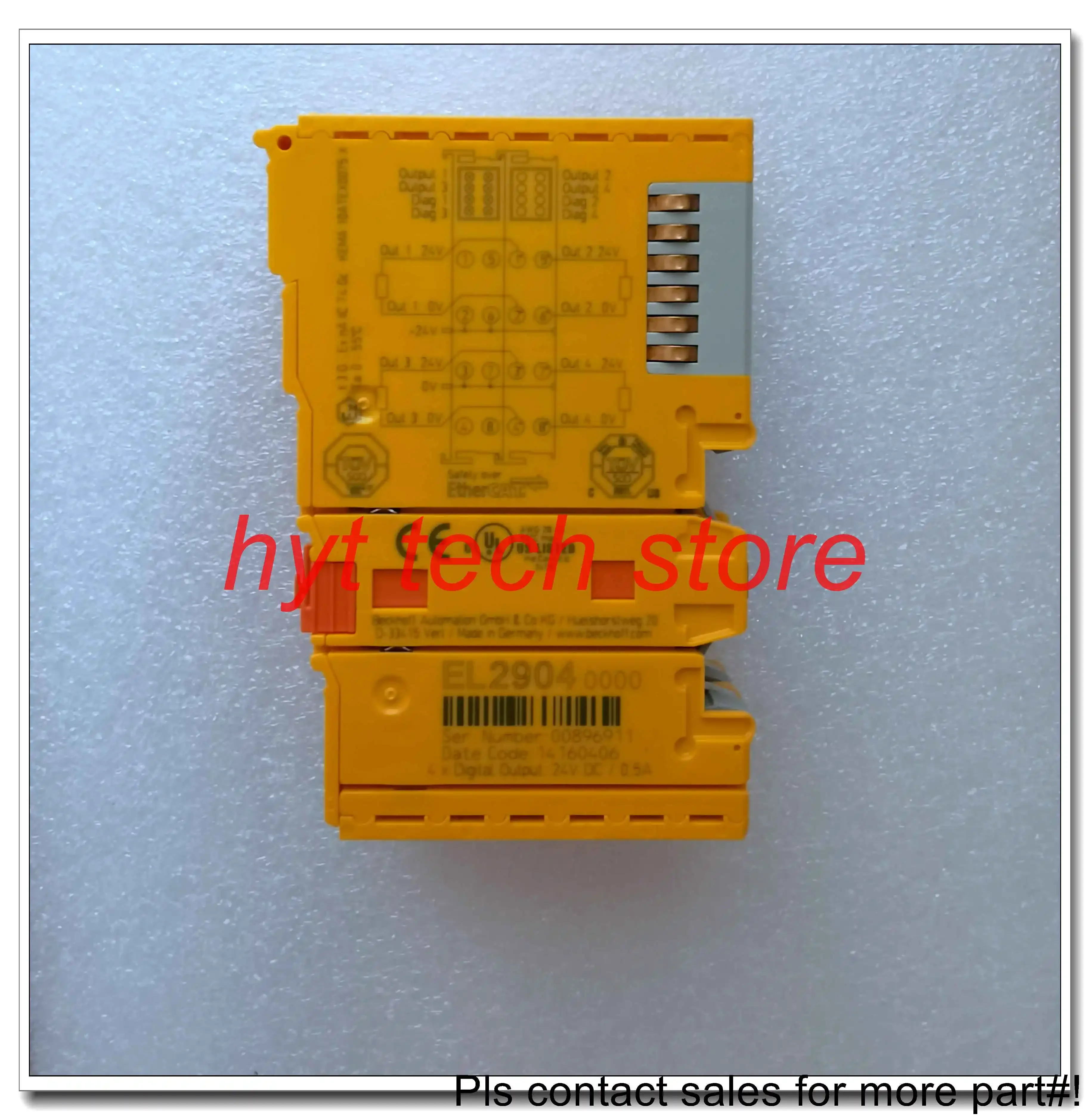 EL1904 EL2904 Original BECK HOFF โมดูลเทอร์มินัลปริมาณดิจิตอลพร้อมในสต็อก
