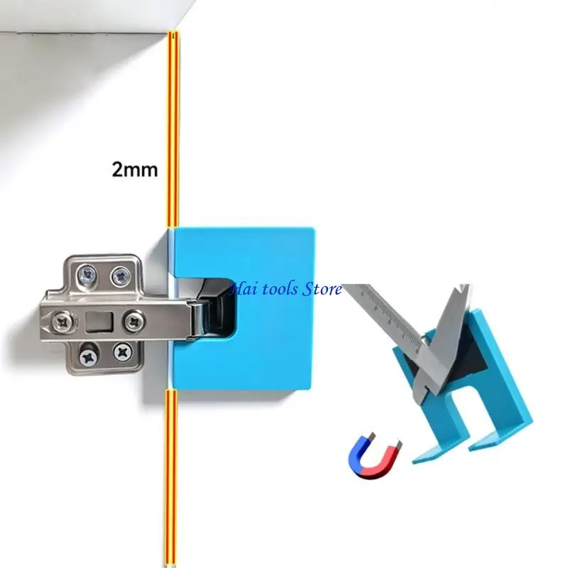 

X37E Efficient Hinge Installation Plate Single Piece Adapts to Various Hinge Styles