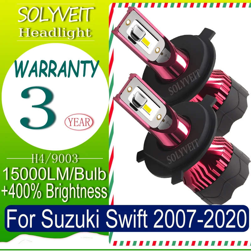 

Long-Range LED HEADLIGHT Lights Up Farther Distances Long-Lasting For Suzuki Swift 2007 2008 2009 2010 2012 2013 2014 2015-2020