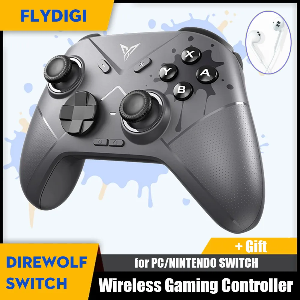 Flydigi Direwolf Switch Version Wireless Gaming Controller Bluetooth Gamepad Video Game Controller for PC/NINTENDO SWITCH