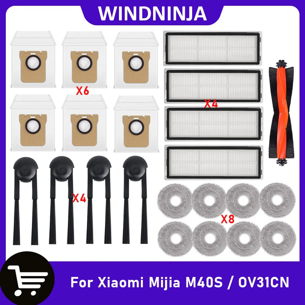 acessorios-de-substituicao-para-aspirador-robot-xiaomi-mijia-m40s-ov31cn-escova-principal-escova-lateral-filtro-hepa-panos-de-limpeza-saco-de-poeira