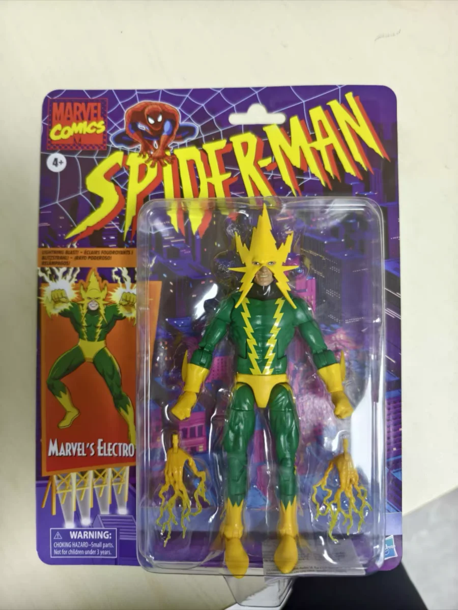 

In Stock Marvel Legends Series Electro (Francine Frye) 6 Inch Action Figure Collection Original Model Toy Ornament Gifts