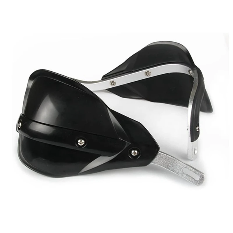 Motocross Wind Shield, Aluminum Alloy Hand Bow Half Wrapped Wind Shield Black 28MM Handlebar Guard