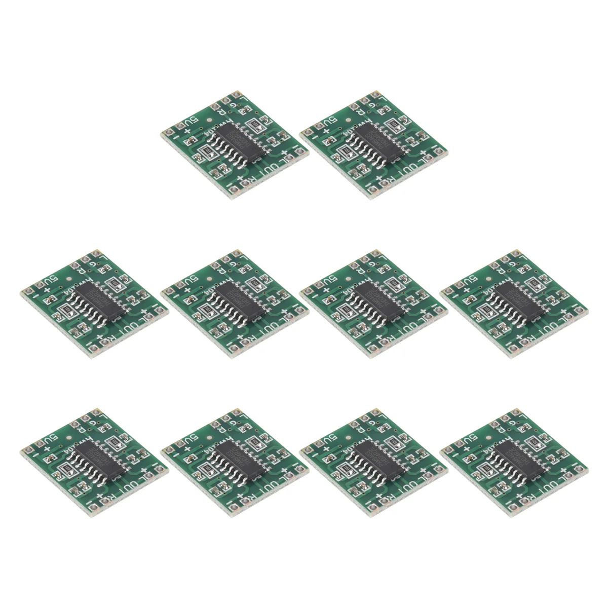 10 PCS PAM8403 Module Super Mini Digital Amplifier Board 2 x 3W Class D Digital 2.5V to 5V Power Amplifier Board&L47R