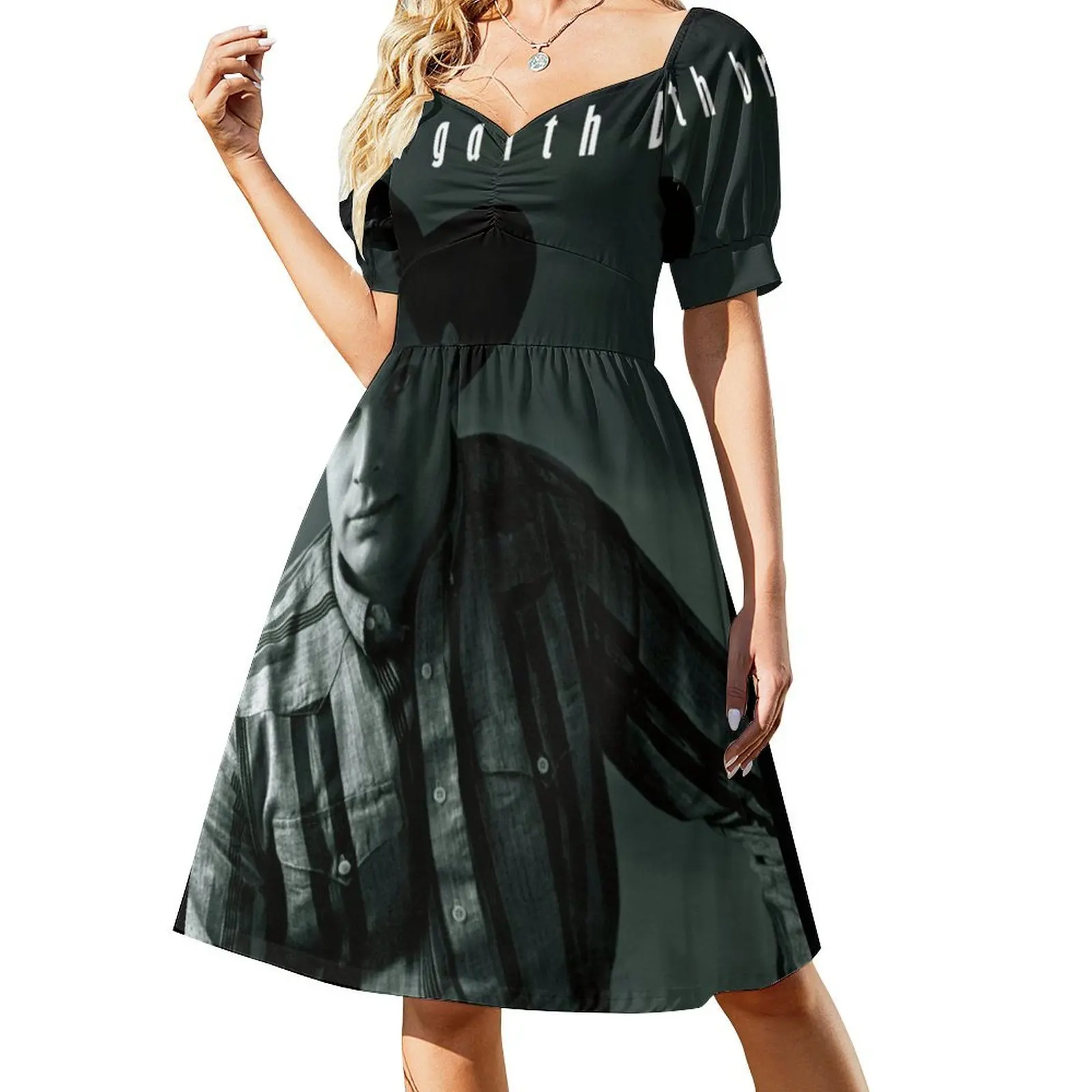 

Garth Brooks No fences Short-Sleeved Dress Women's summer long dress party dress women elegant luxury