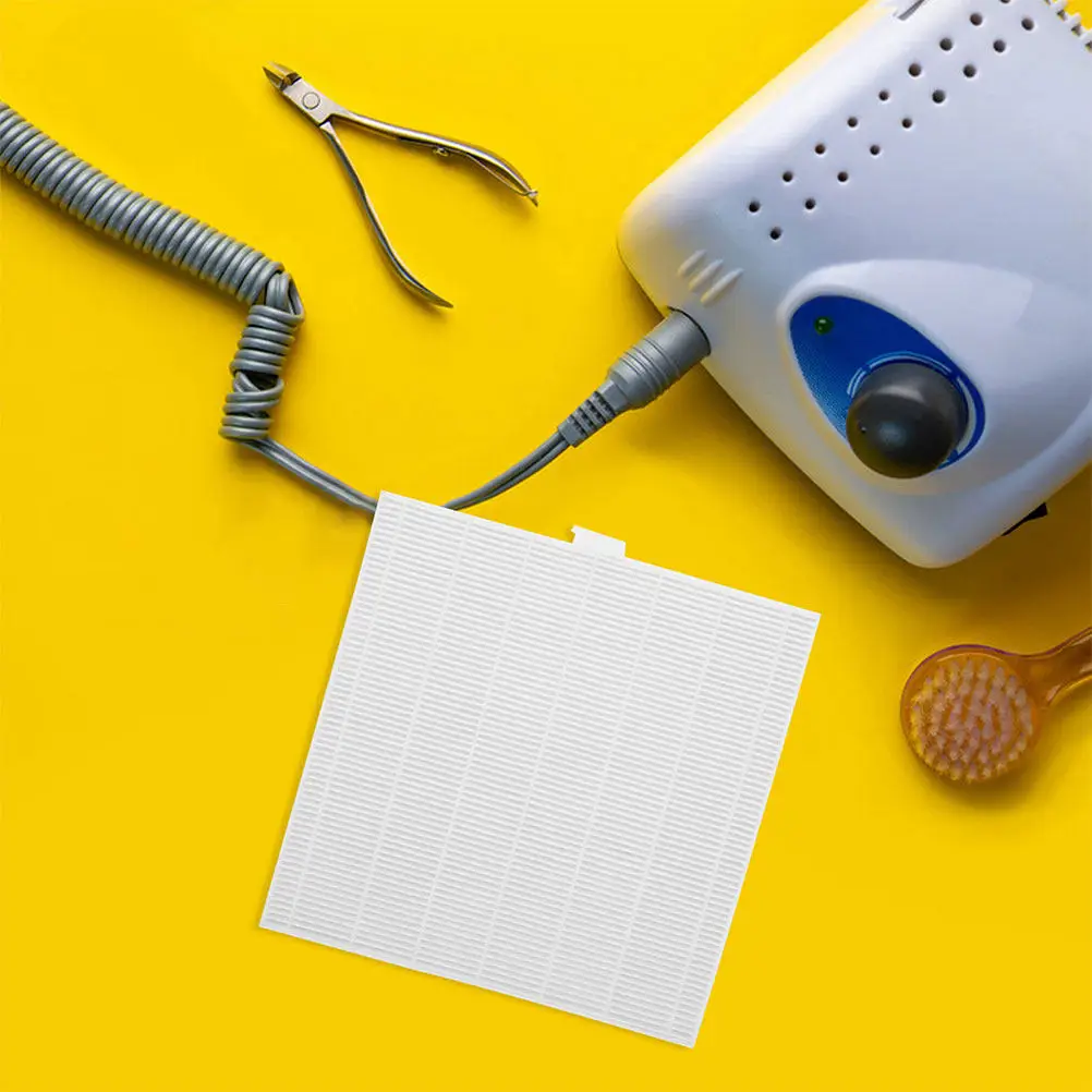 Suction Collector Filters for Nail Salon Extractor High Efficiency Filtration Reusable and Washable Nail Art Supplies Manicure