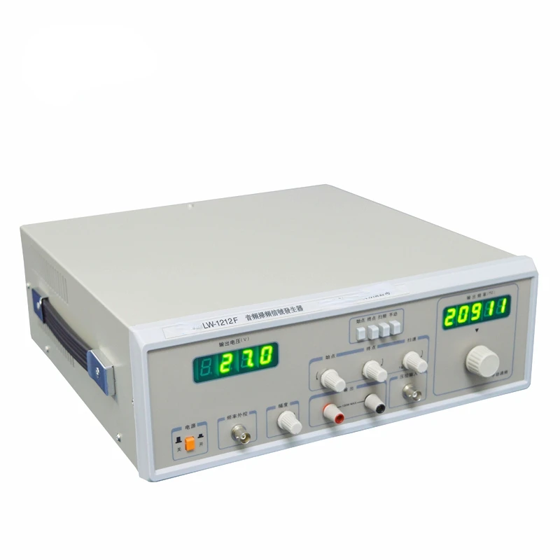 LW1212F 100W  Digital Display Audio Sweep Signal Generator 20Hz-20KHz 1S-20s Continuously Adjustable